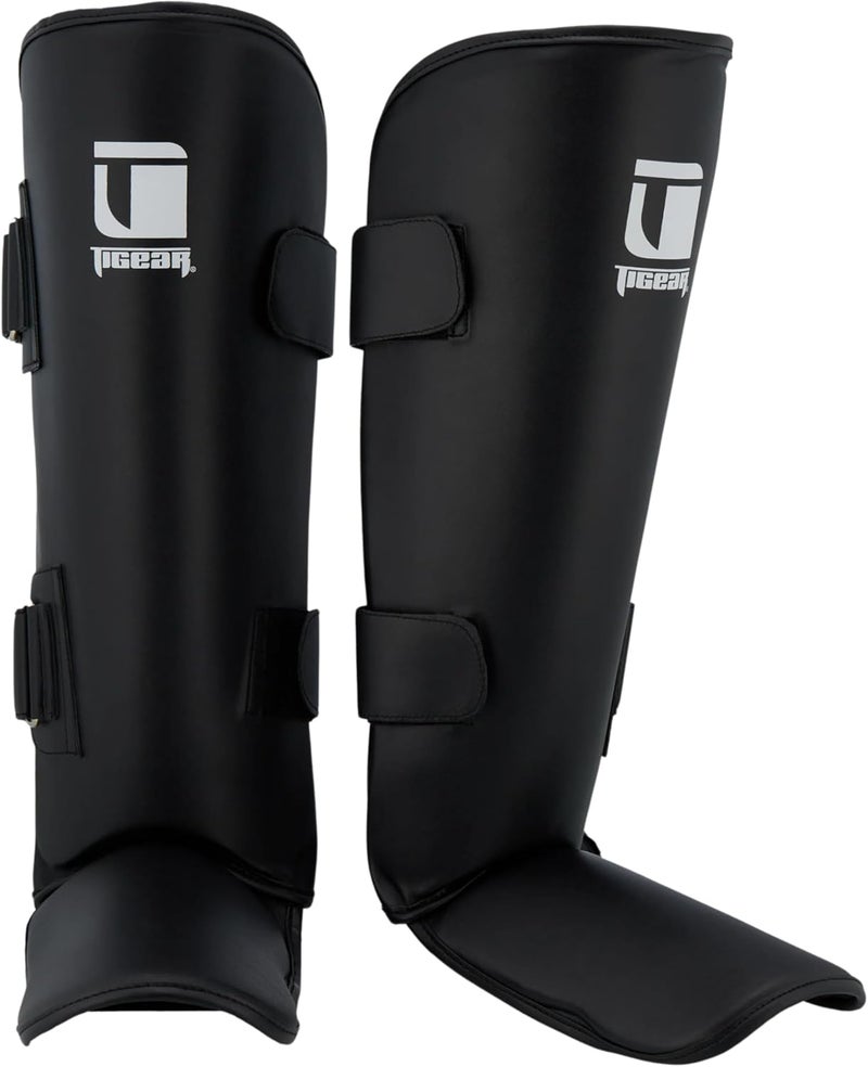 Tigear Core Shin Guards – MMA Martial Arts Shin Guards for Muay Thai & Kickboxing Sparring and Training | Premium, Lightweight | Professional Protection for Men, Women, Kids - Image 1